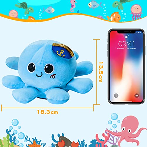FancyWhoop Baby Musical Light Crawling Toys - Light up Dancing Spinning Walking Soft Octopus Toy for 1 Year Old Boys Girls Kids, Sensory Interactive Baby Gifts for 6 12 18 Months Toddlers
