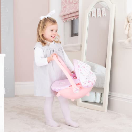 Peppa Pig 4-in-1 My First Pram | Pushchair & Pram Toys For Kids Girls & Boys Age 3 Years+ (Pink - Ballet Print)