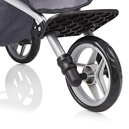 Molly Dolly My First 3 Wheeler Doll's Pushchair - Collapsible Toy Pram For Girls -Dolls Buggy - Dolls Pushchair - Toy Buggy - Doll Pushchair Toy - Doll Stroller
