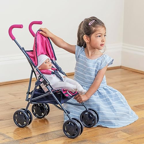 Joie Junior Nitro Stroller In Geometric Print | Geometric Print Childrens Pushchair | Lightweight Easy Umbrella Fold Kids' Travel System | Pushchair & Pram Toys For Kids Boys & Girls Ages 3+