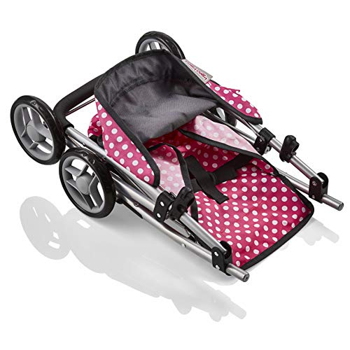 Molly Dolly My First Doll's Pushchair - Collapsible Toy Pram For Girls