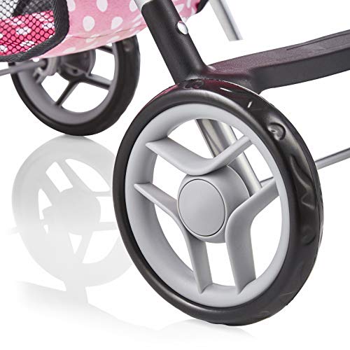 Molly Dolly My First Doll's Pushchair - Collapsible Toy Pram For Girls