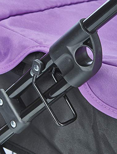 Molly Dolly Dolls Pram - Toy Pram With Adjustable Handle Height - Doll Pram For Girls Age 3-7 Years