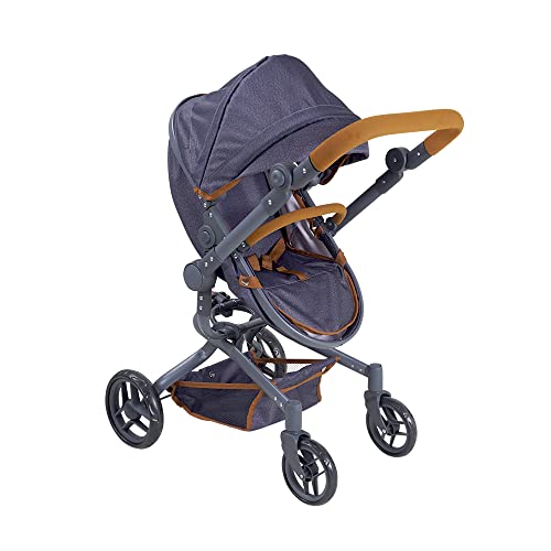 KNORRTOYS.COM Knorr toys 90930 Doll's Pram Boonk Dark Blue