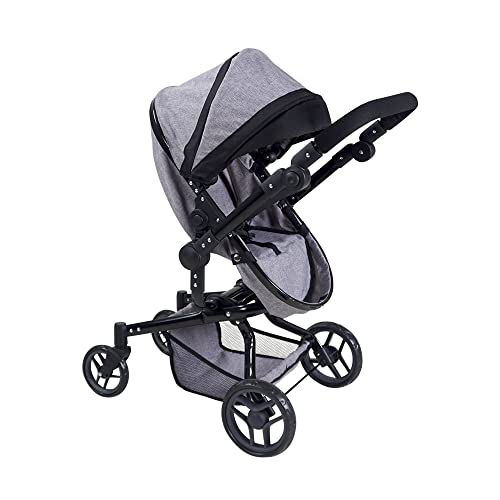 KNORRTOYS.COM Boonk 90987 Doll's Pram Stone 52 cm 59 x 42 x 80 cm