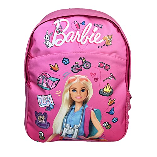 blueprint collections Barbie Backpack | Barbie School Bag | School Bag | Children's Backpacks | Kids Backpack Girls | Barbie Bag | Barbie Accessories | Barbie Dolls | Pink Backpack
