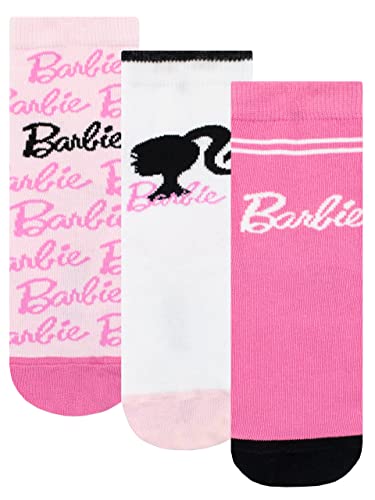 Barbie Girls Socks Pack of 3 Pink 13-3