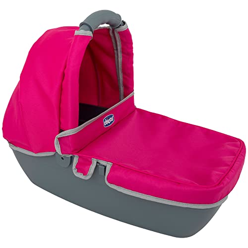 Chicco Pink Junior 3-in-1 Pram | Pink Pushchair With 3 Modes Including Dolls Pram, Pushchair And Carry Cot | Ideal Children's Pram Toy For Both Boys And Girls Aged 3 And Over