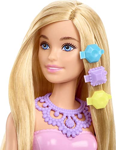 Barbie Dreamtopia Advent Calendar Barbie Doll Including 24 Fairytale Fashions, Magical Pets and Accessories, HGM66