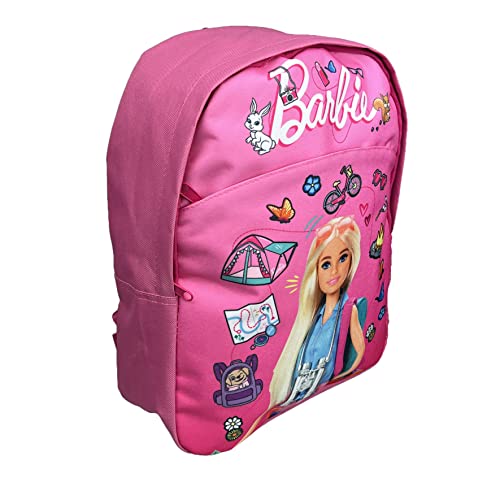 blueprint collections Barbie Backpack | Barbie School Bag | School Bag | Children's Backpacks | Kids Backpack Girls | Barbie Bag | Barbie Accessories | Barbie Dolls | Pink Backpack