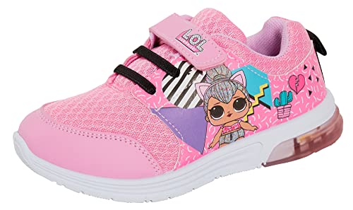 LOL Surprise Dolls Girls Light Up Trainers Pink EU 25 / UK 8