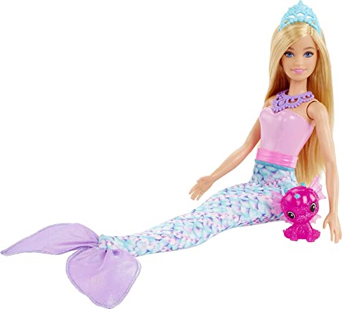 Barbie Dreamtopia Advent Calendar Barbie Doll Including 24 Fairytale Fashions, Magical Pets and Accessories, HGM66