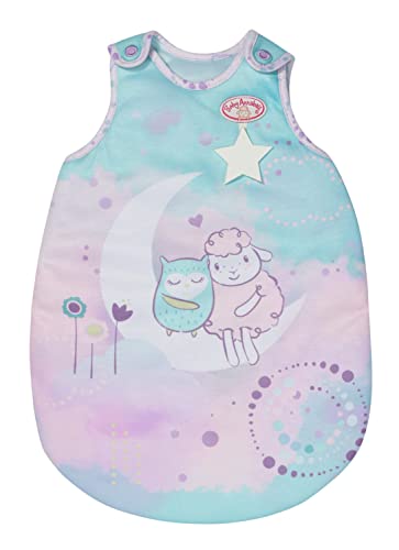 Baby Annabell Sweet Dreams Sleeping Bag - To Fit Dolls up to 43cm - Glow in the Dark Effect - Suitable for children aged 3+ years - 707135