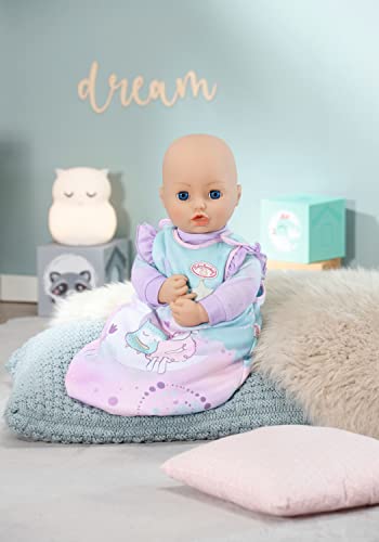 Baby Annabell Sweet Dreams Sleeping Bag - To Fit Dolls up to 43cm - Glow in the Dark Effect - Suitable for children aged 3+ years - 707135