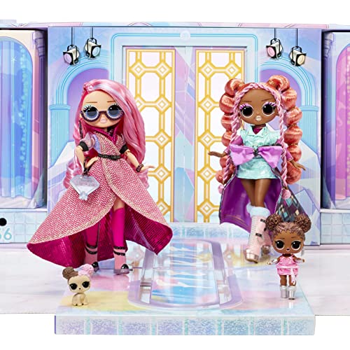 LOL Surprise Fashion Show Mega Runway - 4-In-1 Playset with 80 Surprises Including 12 Dolls, Accessories & More - 1500+ Mix & Match Looks - Collectable - For Kids Ages 4+