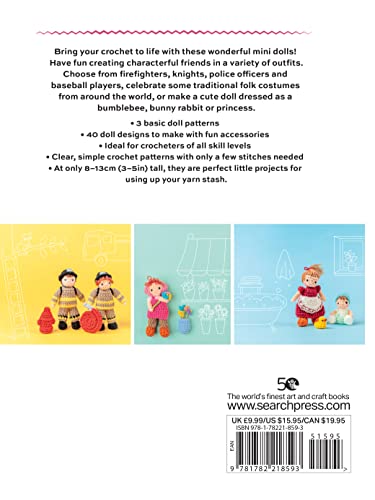 Amigurumi Dolls: 40 cute characters and their accessories to crochet