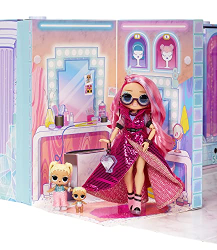 LOL Surprise Fashion Show Mega Runway - 4-In-1 Playset with 80 Surprises Including 12 Dolls, Accessories & More - 1500+ Mix & Match Looks - Collectable - For Kids Ages 4+