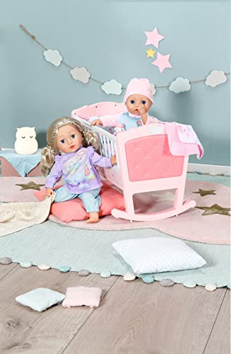Baby Annabell Sweet Dreams Sleeping Bag - To Fit Dolls up to 43cm - Glow in the Dark Effect - Suitable for children aged 3+ years - 707135