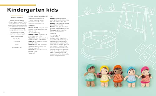 Amigurumi Dolls: 40 cute characters and their accessories to crochet