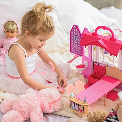 SUPVOX 10 Pieces Vinyl Baby Doll Head for Artist Hand Painting Doll Body Part Replacement DIY Crafts Keychain Accessories