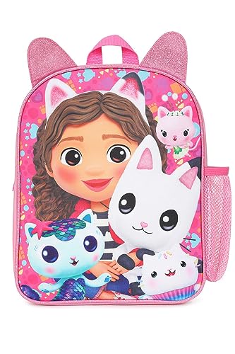 Gabby's Dollhouse Backpack, Kids Backpack, Schoolbag, Rucksack Pink
