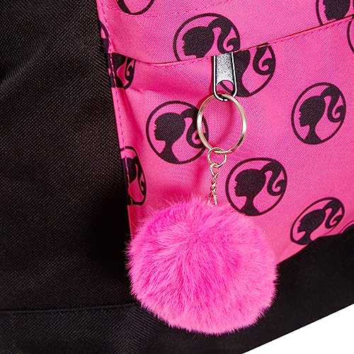 Barbie Backpack for Adults Teen Girls Kids School College Rucksack Black Travel Bag