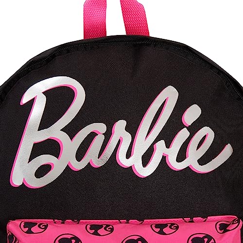 Barbie Backpack for Adults Teen Girls Kids School College Rucksack Black Travel Bag