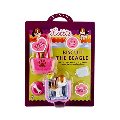 Lottie Doll Accessory Biscuit the Beagle Dog | Best fun gift for empowering kids ages 3 & up