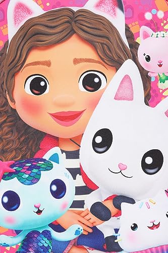 Gabby's Dollhouse Backpack, Kids Backpack, Schoolbag, Rucksack Pink