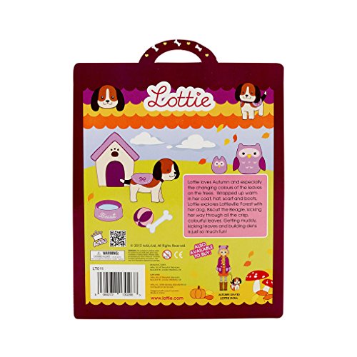 Lottie Doll Accessory Biscuit the Beagle Dog | Best fun gift for empowering kids ages 3 & up