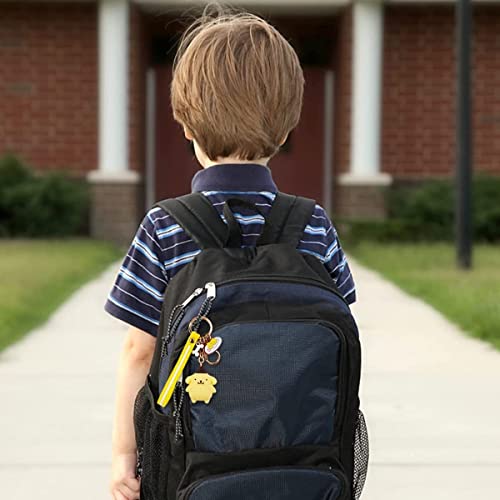 Tomicy 4Pcs Kids Keychain,Cartoon Keychain,Kids Bag Pendant,Cartoon Pendant,Cartoon Figure Pendant,Model Dolls,Cute Key Fob Accessories