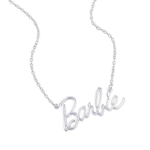 Barbie Script Logo Necklace