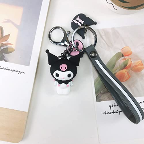 Tomicy 4Pcs Kids Keychain,Cartoon Keychain,Kids Bag Pendant,Cartoon Pendant,Cartoon Figure Pendant,Model Dolls,Cute Key Fob Accessories