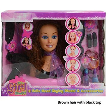 KandyToys Doll Styling Head Playset with Accessories