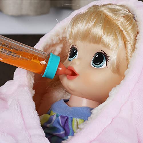 13 Pack Baby Doll Accessories, Baby Doll Feeding and Caring Set Includes Diaper Bag, Doll Diapers, Magic Bottle, Changing Mat for Girl Toddler Kid, Babies Pretend Play Set for Birthday Gift Christmas