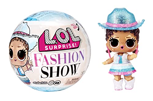 LOL Surprise Fashion Show Doll - with 8 Surprises Including a Water Surprise, Fashion, Accessory and More - Paper Packaging - Random Assortment - Collectable - For Kids Ages 4+