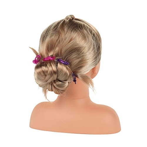 Theo Klein 5240 Princess Coralie Make-Up and Hairdressing Head 'Sophia' I With Hair clips , Make - up and lots of further Accessories I for Children Aged 3 Years and up