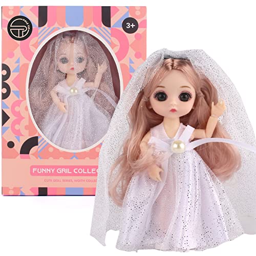 Pole Tip Baby Dolls For Kids, Soft Dolls, Mini Dolls, Dolls For Girls, Party Bag Fillers For Kids, Christmas And Easter Gifts For Kids , Toddler Garden Toys , Travel Toys For Kids ( White Doll )