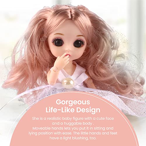 Pole Tip Baby Dolls For Kids, Soft Dolls, Mini Dolls, Dolls For Girls, Party Bag Fillers For Kids, Christmas And Easter Gifts For Kids , Toddler Garden Toys , Travel Toys For Kids ( White Doll )