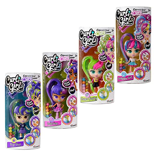 Curli Girls 82082 Doll, Mixed Colours
