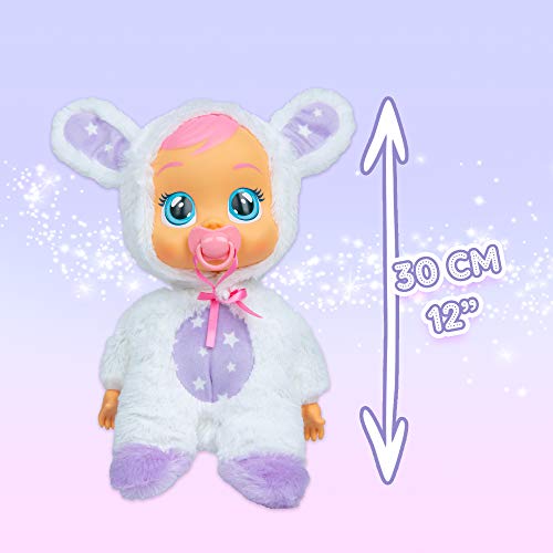 Cry Babies Goodnight Coney - Soft Cuddly Baby Doll, Baby Sleep Toy with Night Light and Lullaby, Baby Toy and Bedtime Dolls for Kids Aged +18 Months