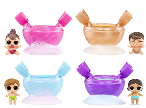 LOL Surprise Bubble Surprise Lil Sisters - RANDOM ASSORTMENT - Collectable Doll, Baby Sister, Surprises, Accessories, Bubble Surprise Unboxing & Bubble Foam Reaction - Great for Kids Ages 4+