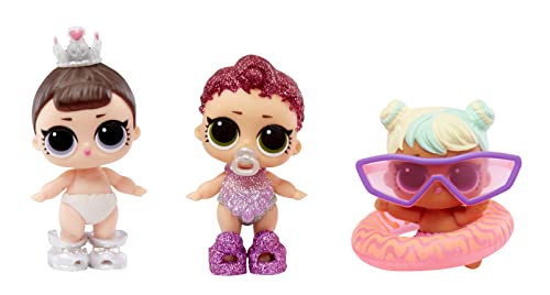 LOL Surprise Bubble Surprise Lil Sisters - RANDOM ASSORTMENT - Collectable Doll, Baby Sister, Surprises, Accessories, Bubble Surprise Unboxing & Bubble Foam Reaction - Great for Kids Ages 4+