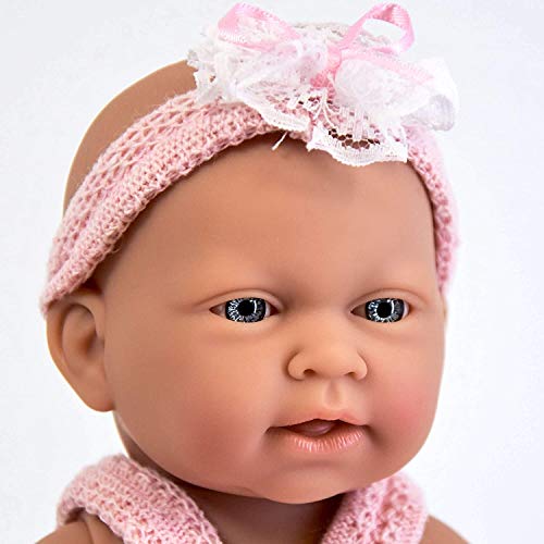 10" Baby Doll Play Set with Baby Rattle and Dummy, Girls / Boys Toy