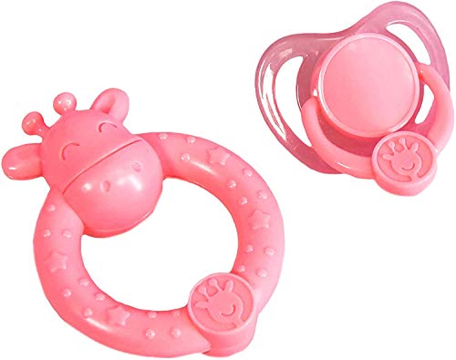 10" Baby Doll Play Set with Baby Rattle and Dummy, Girls / Boys Toy