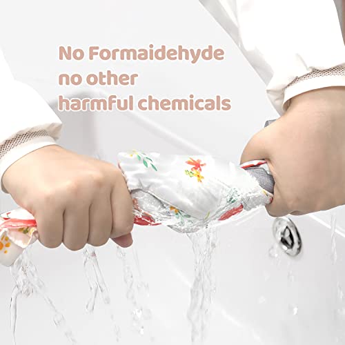 Baby Doll Carrier for Kids, Front and Back Carrying with Adjustable Straps for Girls, Stuffed Toy Carrier Doll Accessories for Kids, 100% Cotton