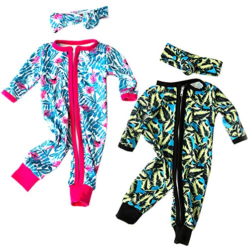 ZITA ELEMENT 2 Set 15-18 Inch Baby Doll Clothes Jumpsuit Outfits for 43cm New Doll, 15 Inch Doll, American 18 Inch Girl Doll Clothes