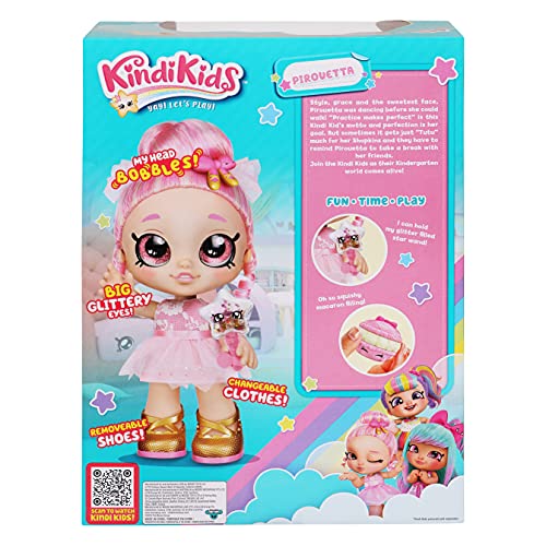 Pre-school Kindi Kids 10 inch doll and 2 Shopkin Accessories 3pc