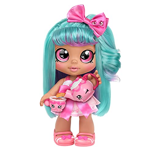 Kindi Kids Fun Time Friends Bella Bow, Pre-school Kindi Kids 10 inch doll and 2 Shopkin Accessories 