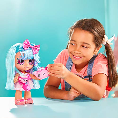 Kindi Kids Fun Time Friends Bella Bow, Pre-school Kindi Kids 10 inch doll and 2 Shopkin Accessories 